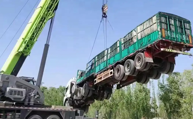 龙亭区道路脱困救援案例